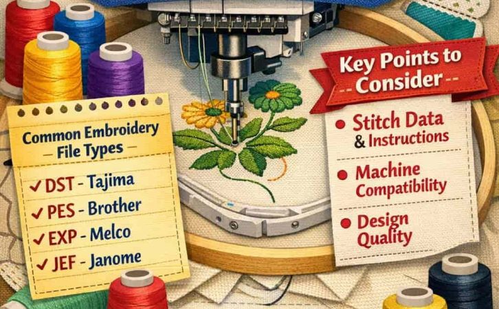 Embroidery File Formats